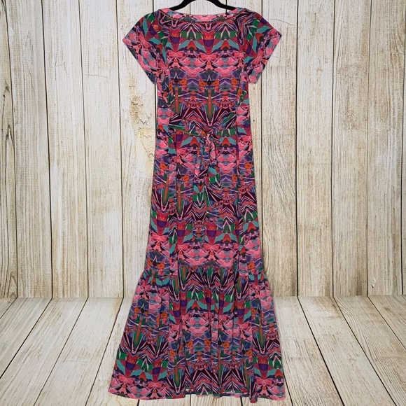 /SALE/ Vanessa Virginia Beaded Chiffon Maxi Dress - Picture 3 of 6